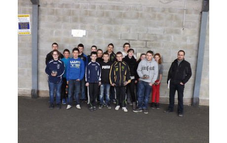 stage cadets juniors du 17/03/13
